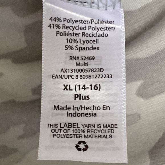 Athletics Works SZ-XL(14-16)- Gender Neutral Camouflage Teen Design-Grey Colors - Picture 12 of 13